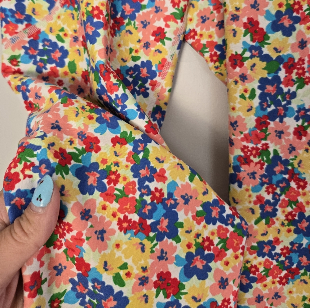 Floral Multicolor Pants - Picture 5 of 8